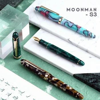 MoonMan Camo Series S3, Авторучка, Красочная смола, ручка для каллиграфии Для взрослых, Обучающие Канцелярские принадлежности, Школьные принадлежности