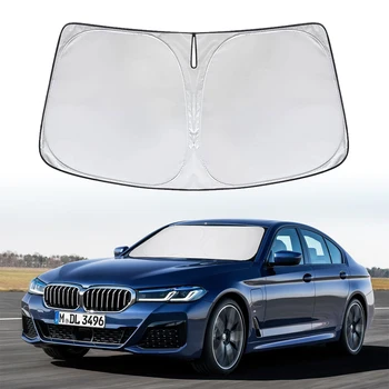 Солнцезащитный козырек на лобовое стекло автомобиля, специально предназначенный для BMW 5 6 7 серии M5, Складной солнцезащитный козырек на переднее стекло, аксессуары