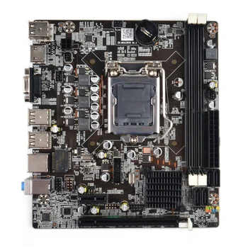 Материнская плата B75 Разъем процессора LGA1155 с двумя слотами DDR3 PCIe 8X GPU, совместимый с VGA HDMI, для настольных компьютеров