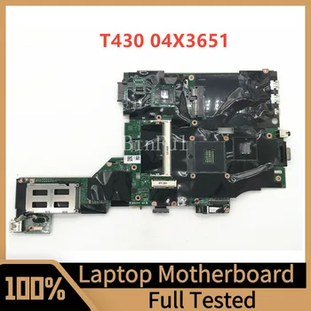04X3651 Материнская плата Для ноутбука Lenovo Thinkpad T430 Материнская плата N13P-NS1-A1 SLJ8A QM77 DDR3 100% Полностью Протестирована, Работает хорошо