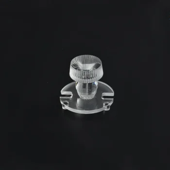 # AJ-23.1 Высококачественная светодиодная оптическая линза, линза в форме свечи, Размер 23,1X19,72 мм, Чистая поверхность, материалы PMMA