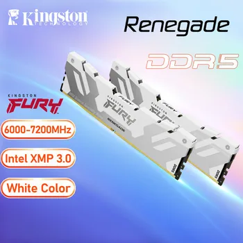 Память Kingston Fury Renegade DDR5 Поддерживает разгон Intel AMD Z690 B760 Z790 X670 B650 6000 м/с 7200 м/с оперативной памяти Fury XMP 3.0