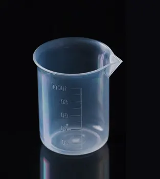 Практичная Прозрачная чашечка Объемом 100 мл, Пластиковая Мерная чашечка, Измерительные инструменты для домашней выпечки, кухонные инструменты