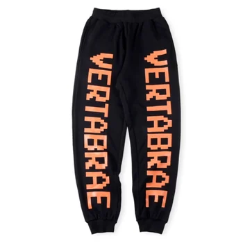 Тренировочные брюки Vertabrae, Американские модные уличные Винтажные Свободные Повседневные брюки 1: 1 для мужчин и женщин