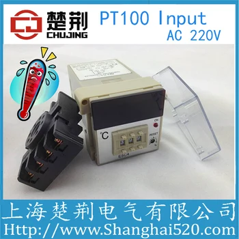 Термостойкий регулятор температуры типа din-рейки Pt100, цифровой измеритель температуры 0-999 градусов по Цельсию, термостат E5C4