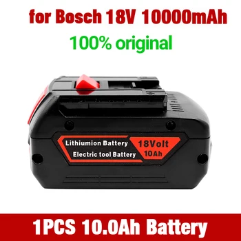Новый аккумулятор 10000 мАч для Bosch 18V аккумулятор Перезаряжаемый Электроинструмент Резервного Копирования 10.0ah Портативная Замена BAT609 BAT619