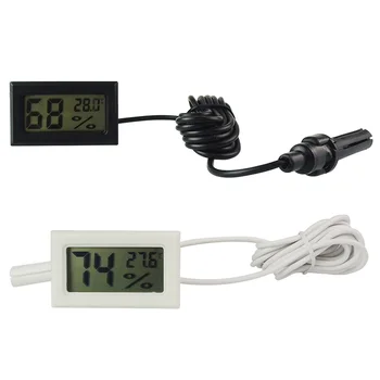 2 В 1 Мини ЖК-Цифровой Датчик Температуры, Измеритель Влажности, Удобный Термометр-Гигрометр Для помещений, Оптовая Продажа