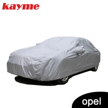 Kayme Полные автомобильные чехлы Пылезащитный наружный внутренний УФ Снегостойкий солнцезащитный чехол из полиэстера универсальный для Opel