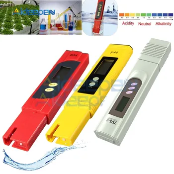 Измеритель PH TDS Цифровой ЖК-инструмент для тестирования воды, ручка, фильтр чистоты, Гидропонный Портативный детектор качества воды для аквариума