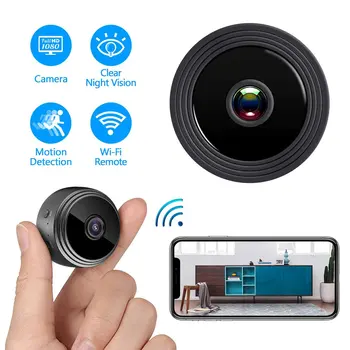 2022 Новая Беспроводная камера A9 IP Mini 720P IP WiFi Ночного видения Видеомагнитофон Безопасности с управлением приложением Видеокамеры Камеры наблюдения