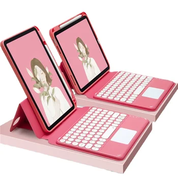 Магнитная Подставка Разъемная Крышка для iPad 10.2 Чехол Клавиатура для iPad 7th 8th 9th Gen 2019 2020 2021 Клавиатура Funda