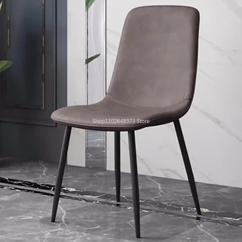 Роскошные обеденные стулья в скандинавском стиле Barhocker С металлическими складными вставками, Обеденные стулья, Дизайнерская мобильная мебель для дома Cadeiras De Jantar