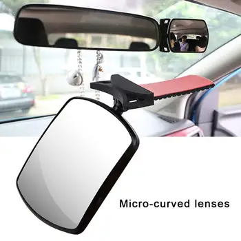 Зеркало заднего вида для безопасности автомобиля Детское автомобильное зеркало Для детей, обращенное к задней палате, Квадратный монитор безопасности для детей Автомобильные аксессуары