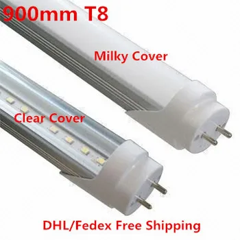 50шт 900 мм 14 Вт T8 Светодиодная лампа Энергосберегающая светодиодная люминесцентная лампа 85-265 В Теплый/холодный белый DHL/FedEx Бесплатная Доставка
