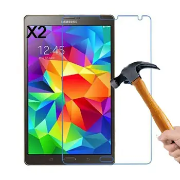2 Шт. Защитная пленка для экрана Samsung Galaxy Tab S 8,4 дюймов SM-T700 T705 Из закаленного стекла Для Samsung Galaxy T700 8,4 Стеклянная Пленка