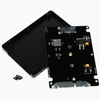M.2 NGFF (SATA) SSD К 2,5-дюймовому адаптеру SATA Card Корпус толщиной 8 мм Для ввода-вывода M.2 SATA SSD Адаптер к настольному ноутбуку