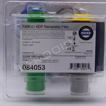лента для принтера карт fargo HDP5000 и пленка для ретрансляции - Fargo 84051 и Fargo 84053