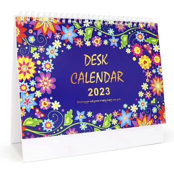 Настольный календарь на 2023 год, календари с января, блоки для новогодних и рождественских подарков для дома/офиса