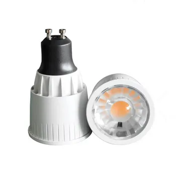 Бесплатная доставка Затемняемый 9 Вт светодиодный прожектор GU10/E27/MR16 COB LED Точечное освещение Теплый Белый/Белый/холодный белый AC85 ~ 265 В/DC12V