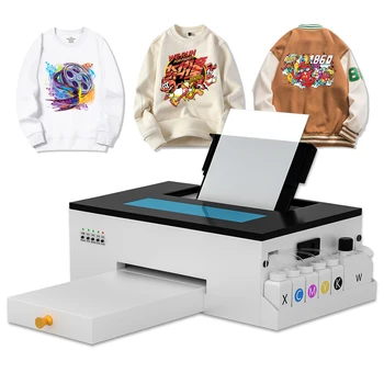 Горячая продажа печатная машина формата А4 цифровой плоттер для печати футболок струйный принтер l805 печатающая головка L805 DTF принтер