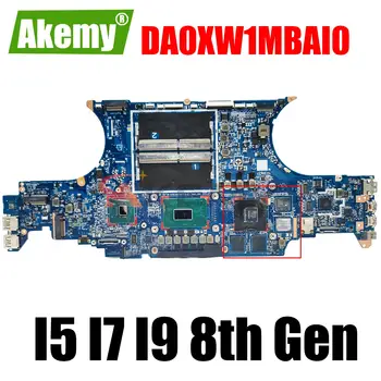 Для HP IDS DSC Studio X360 G5 Материнская плата ноутбука Mainboard DA0XW1MBAI0 Материнская плата с процессором I5 I7 I9 8th Gen E-2176M GTX1050 GPU