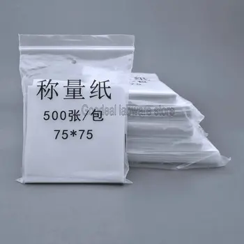 5 упаковок лабораторной квадратной сульфатной бумаги для взвешивания, 60/75/90/100/150 мм, подставка для взвешивания, весовая бумага для учебного инструмента