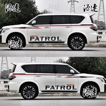 Автомобильные наклейки для Nissan Patrol Y62 2012-2022 модификация кузова, модные спортивные внедорожные специальные наклейки, аксессуары