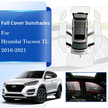 Для Hyundai Tucson TL 2016 2017 2018 2019 2020 2021 Козырек Бокового окна Автомобиля, Солнцезащитный Козырек На Лобовое Стекло, Защита От Ультрафиолета, Аксессуары