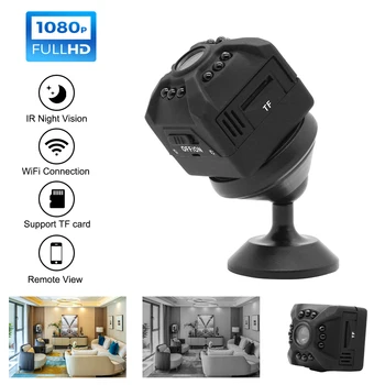 Камера: HD ночного видения, беспроводная wifi, домашнее видеонаблюдение, спортивная DV, маленькая квадратная сетевая камера