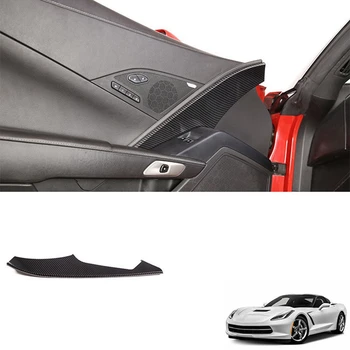 Накладка На Внутреннюю Панель Главной двери Водителя Из Углеродного Волокна Для Chevrolet Corvette C7 2014-2019