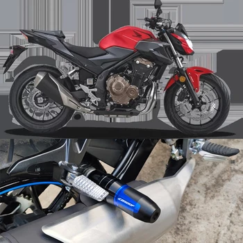 Для Honda CB500F CB 500F 2013-2022 2023 Мотоцикл с ЧПУ Алюминиевые Аксессуары Защита От Падения Выхлопной Слайдер Аварийная Накладка Слайдер