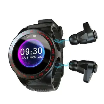 2023 Новые Наручные часы Wearbuds Watch W26 Smart Watch Bluetooth Гарнитура 2в1 Водонепроницаемый Спортивный Комбайн Настоящие Беспроводные Наушники Подлинная Распродажа