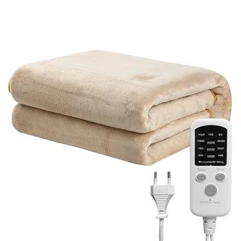 Одеяло с электрическим подогревом 1,8X1,2 М, Толстое одеяло с подогревом для зимней грелки 220 В EU Plug B