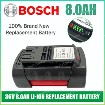 Bosch 36V 6.0AH/8.0Ah Литий-ионный Сменный Аккумулятор для Bosch D-70771 2607336003 2607336108 BAT836 BAT840 BAT810 Аккумулятор для электроинструмента