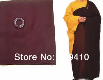 УНИСЕКС буддистская униформа монахи Шаолинь костюмы одежда для мирян халат Хайцин ритуальная одежда одежда для боевых искусств