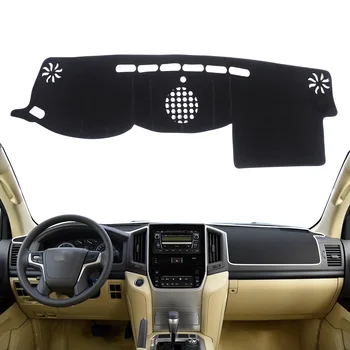 для Toyota Land Cruiser LC200 Накладка на приборную панель 2016-2021 Коврик для Приборной панели Dashmat Автомобильные Аксессуары Солнцезащитный Козырек Защитный Ковер