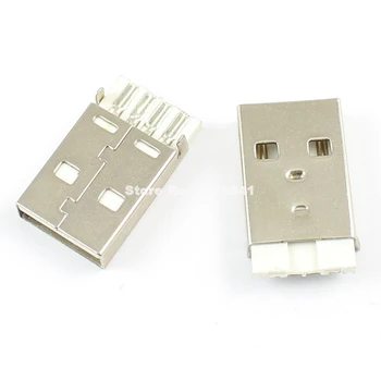 20шт USB-Штекер 4-Контактный Штекерный разъем Type-A Для DIY