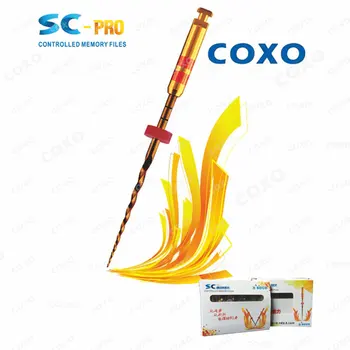 COXO SC-Pro 5 коробок С Напильником для корневых каналов Зубов, Термоактивируемый Ротационный Нитиноловый Напильник для Пульпы Зуба, Термоактивируемый Никель-Титановый