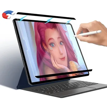 Магнитноподобная Бумажная Защитная пленка для экрана iPad Air 5 4 3 Pro 11 iPad 10,2 Mini 5 6 iPad Pro 12,9 Съемные Пленки Для рисования и Письма