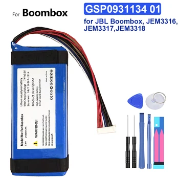 Аккумулятор для динамика GSP0931134 01 25000 мАч для JBL Boombox, JEM3316, JEM3317, JEM3318
