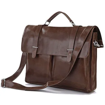 Модные мужские портфели из натуральной кожи, офисная сумка через плечо, Мужской портфель для ноутбука, сумка-тоут