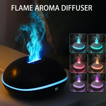 7-цветный аромадиффузор, Светодиодная лампа для сжигания эфирного масла, Увлажнитель воздуха, ультразвуковой Туманообразователь, Фоггер, Ароматический диффузор