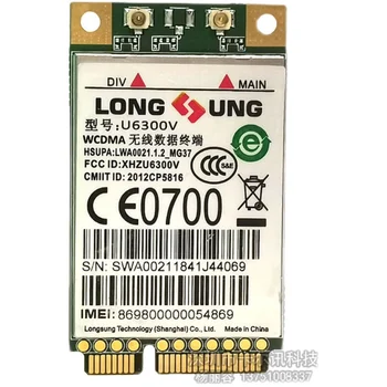 Модуль Unicom 3G Сетевая карта Модуль беспроводного доступа в Интернет Интерфейс MINI PCIE CDMA U6300V