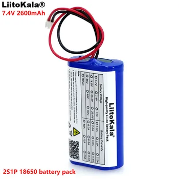 LiitoKala 7,2 В/7,4 В/8,4 В 18650 литиевая батарея 2600 мА аккумуляторная батарея megaphone плата защиты динамика